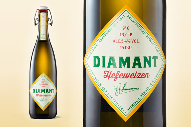 Diamant Brauerei Hefeweizen Composing