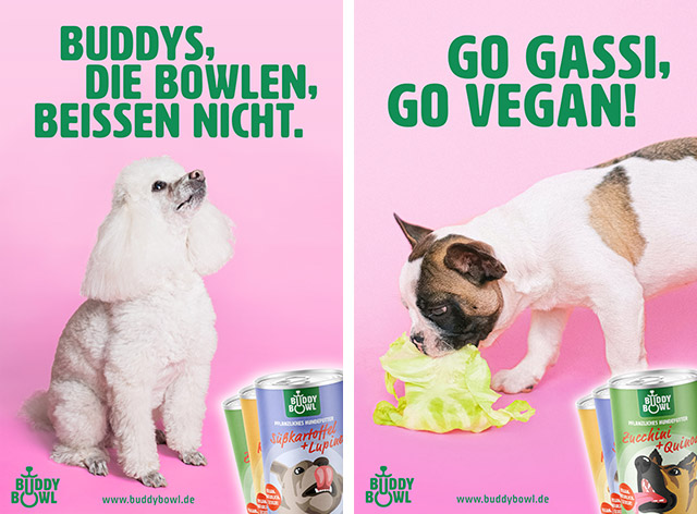 Buddy Bowl Kampagne Poster Komposition