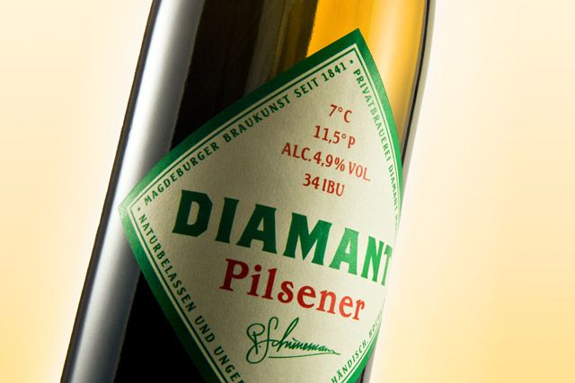 Diamant Brauerei Pilsener Close-Up