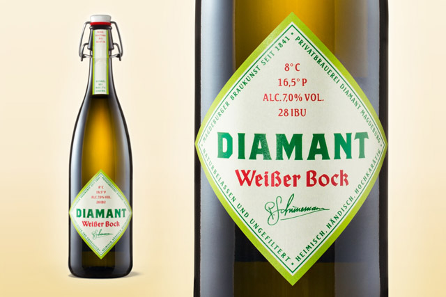Diamant Brauerei Weißer Bock Composing