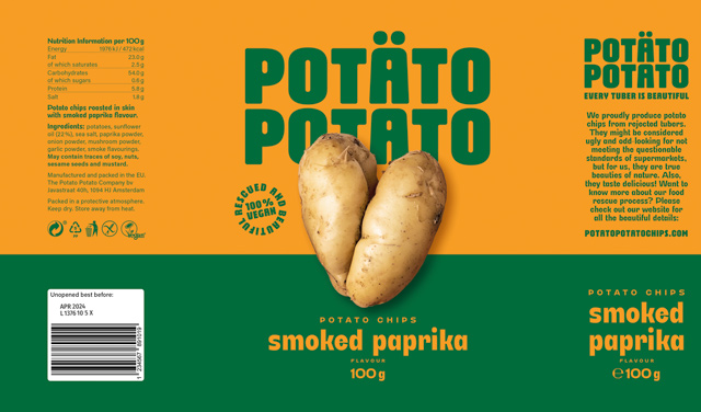 Potato Potato Packaging Dieline 1