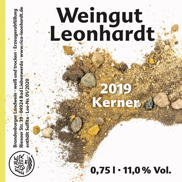 Weingut Leonhardt Etikett Kerner