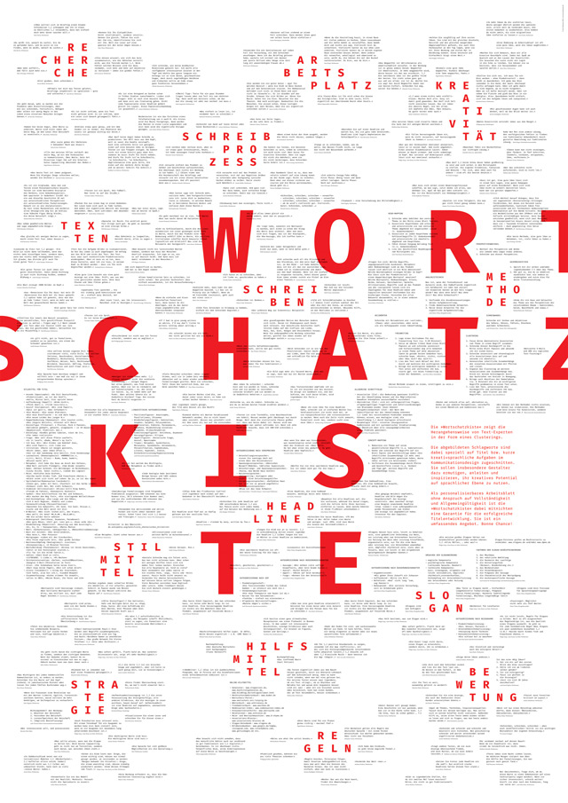 Wortschatzkiste Poster A0